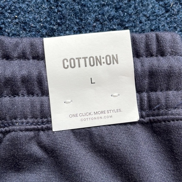 COTTON ON true navy sweatpants - Picture 3 of 4